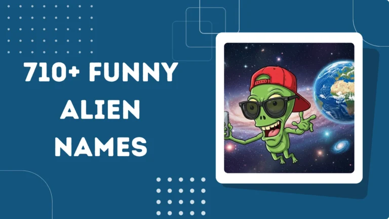 Funny Alien Names