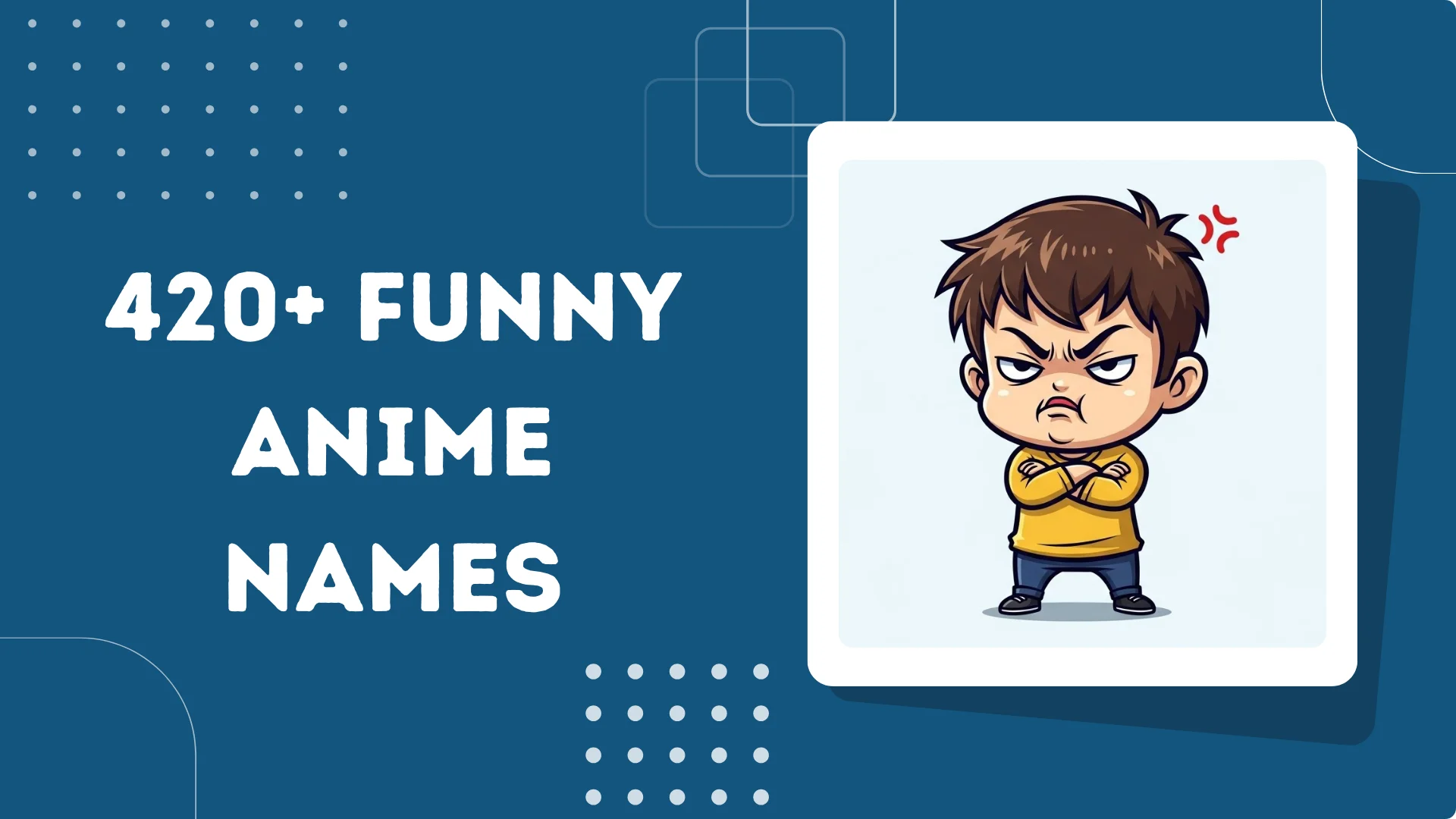 Funny Anime Names