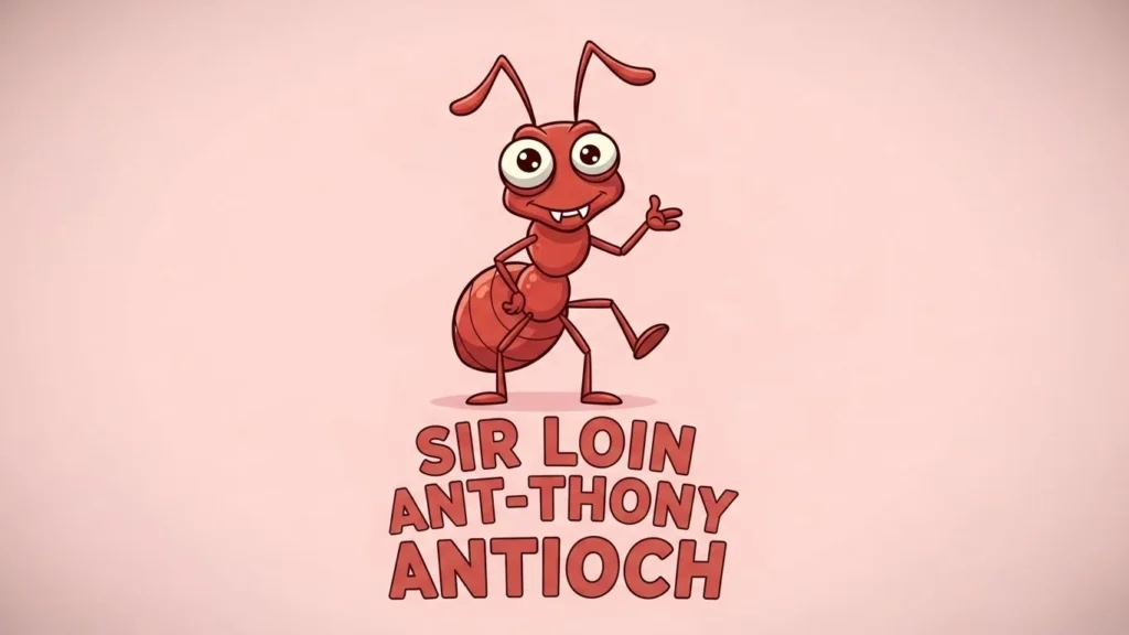 Funny Ant Names for Cartoons