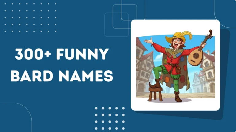 Funny Bard Names