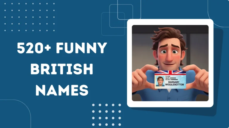 Funny British Names