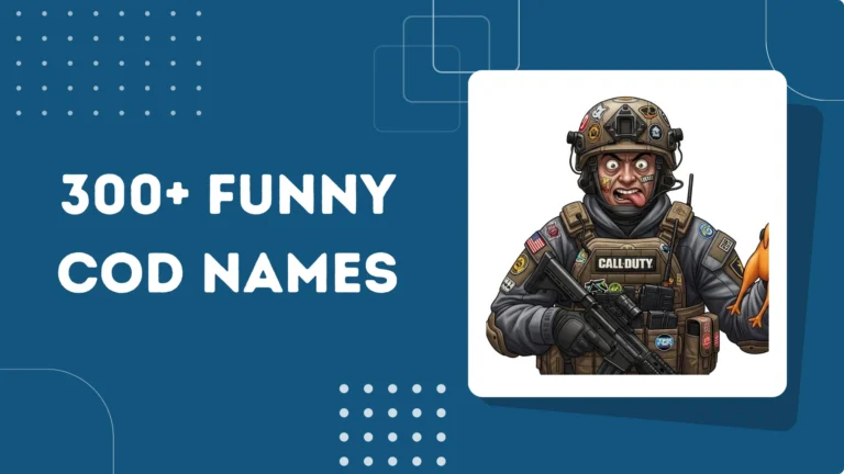 Funny COD Names