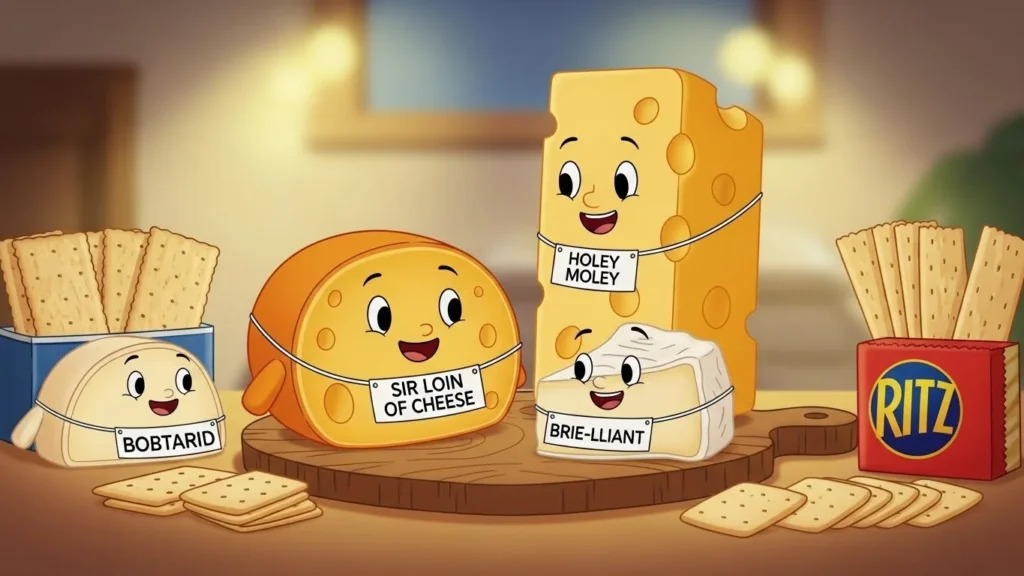 Funny Cheese Names Meme
