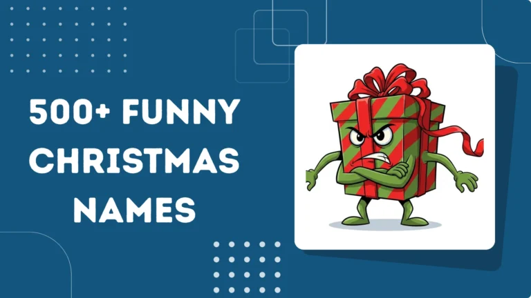 Funny Christmas Names