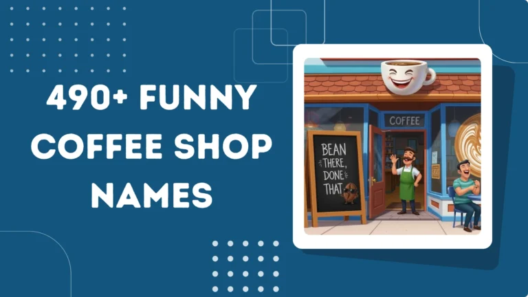Funny Coffee Shop Names