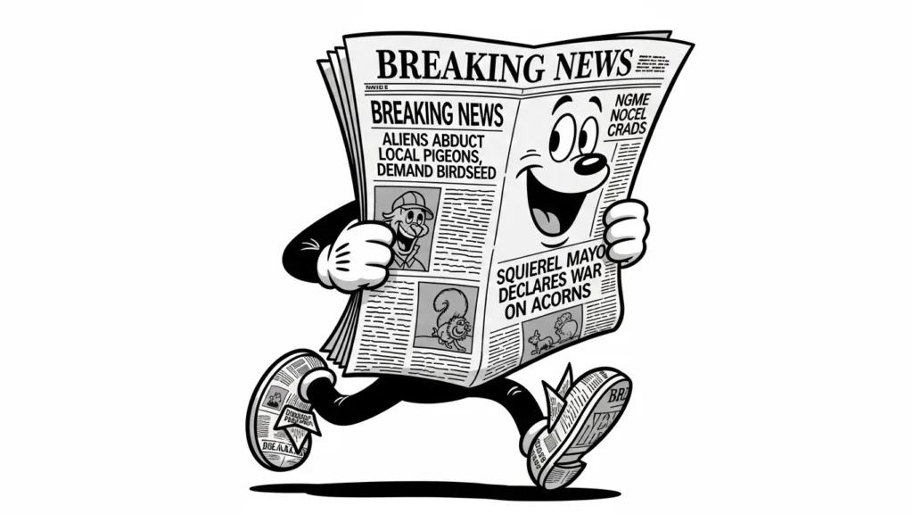 Funny Digital Newspaper Names