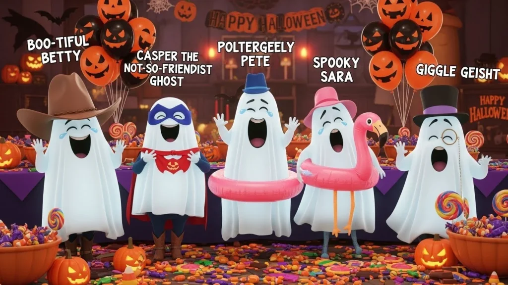 Funny Ghost Names for Kids