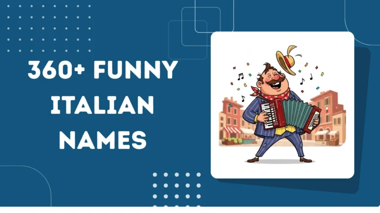 Funny Italian Names