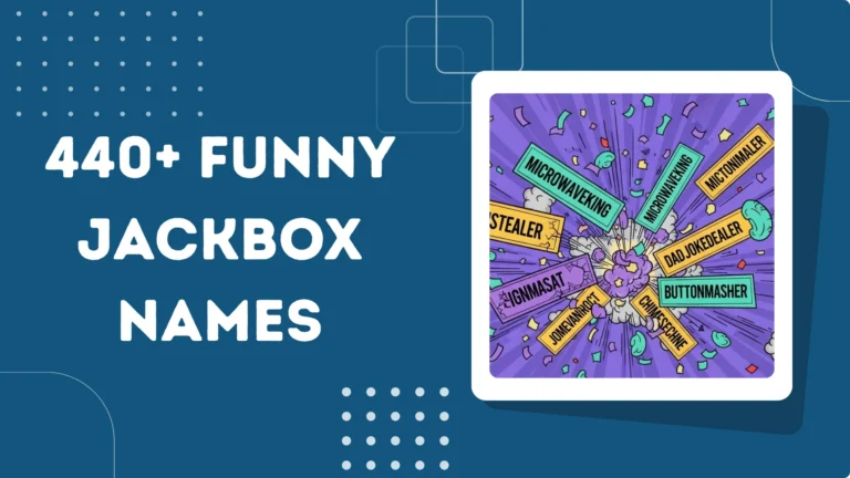 Funny Jackbox Names