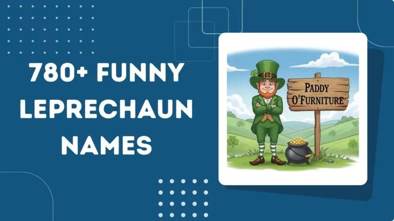 Funny Leprechaun Names