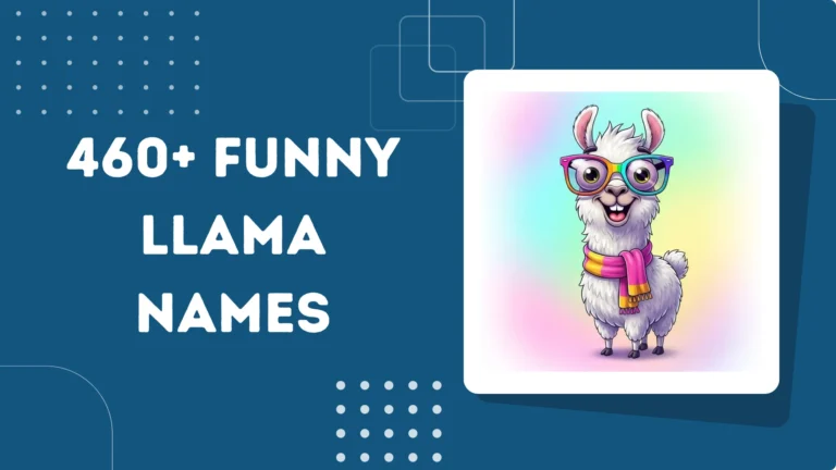 Funny Llama Names