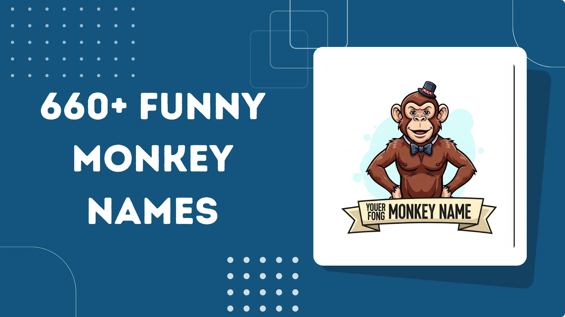 Funny Monkey Names