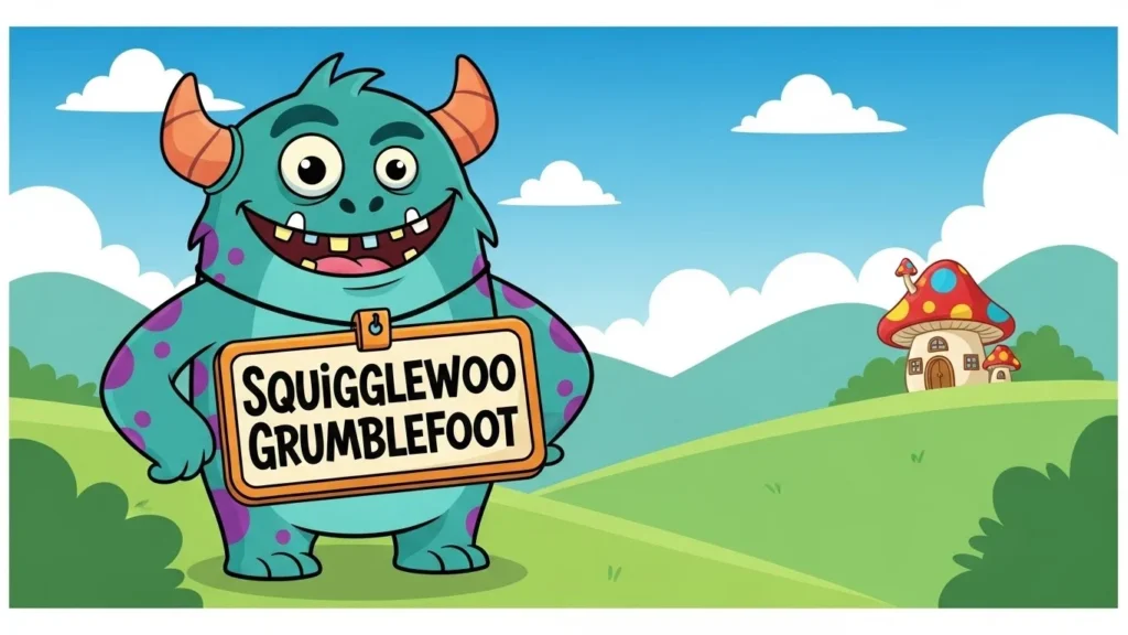 Funny Monster Character Names