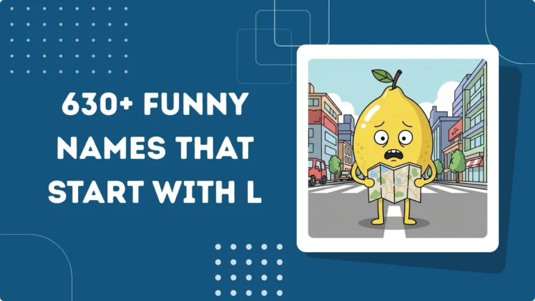Funny Names That Start With L