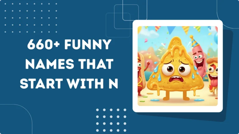 Funny Names That Start With N