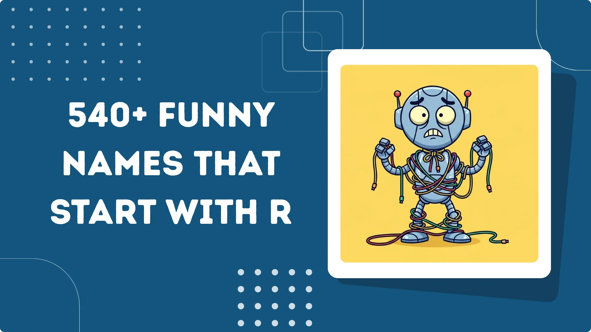 Funny Names That Start With R