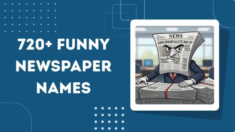 Funny Newspaper Names
