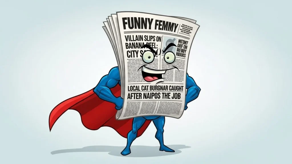 Funny Newspaper Names Meme