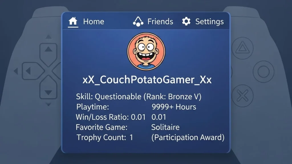 Funny PS4 Names Inappropriate