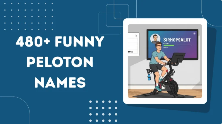 Funny Peloton Names