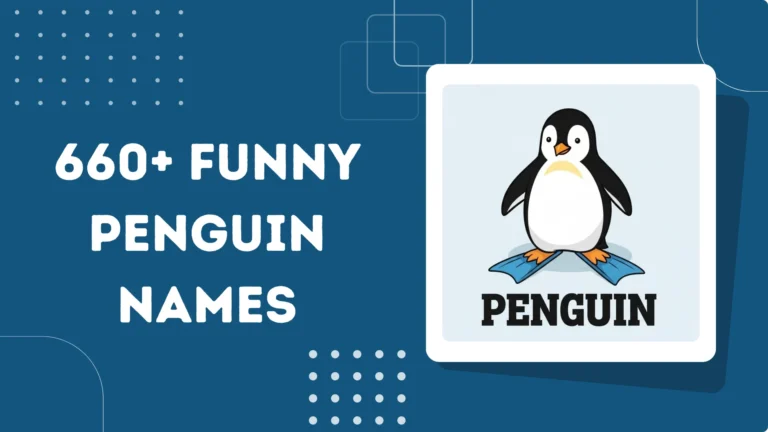 Funny Penguin Names