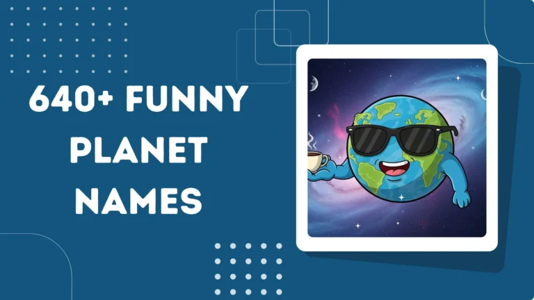 Funny Planet Names