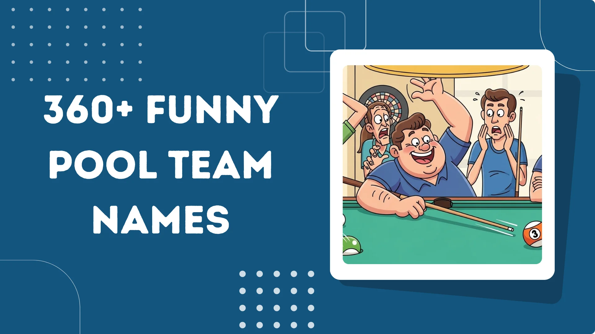 Funny Pool Team Names