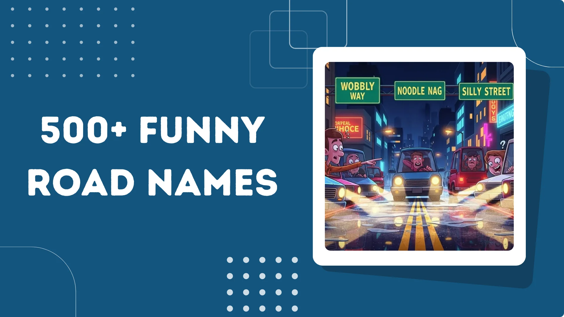 Funny Road Names