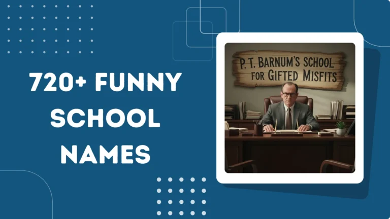 Funny School Names
