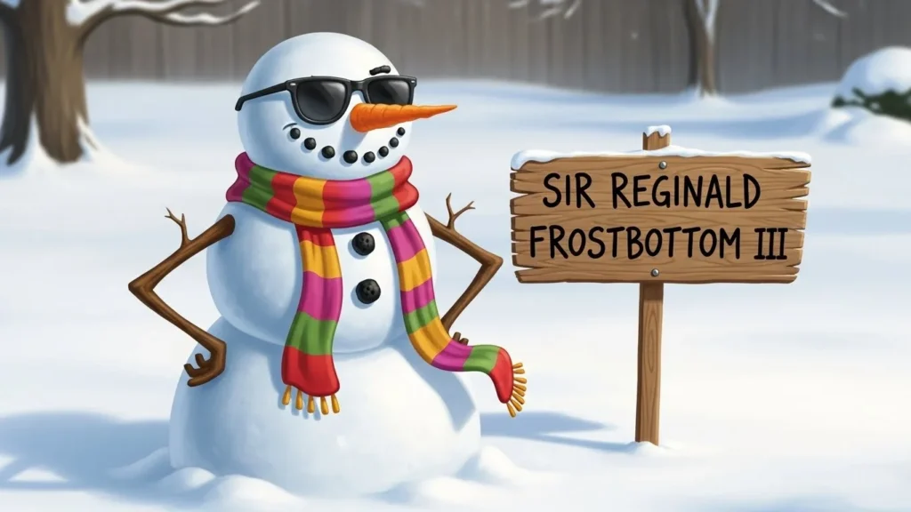 Funny Snowman Names Jokes