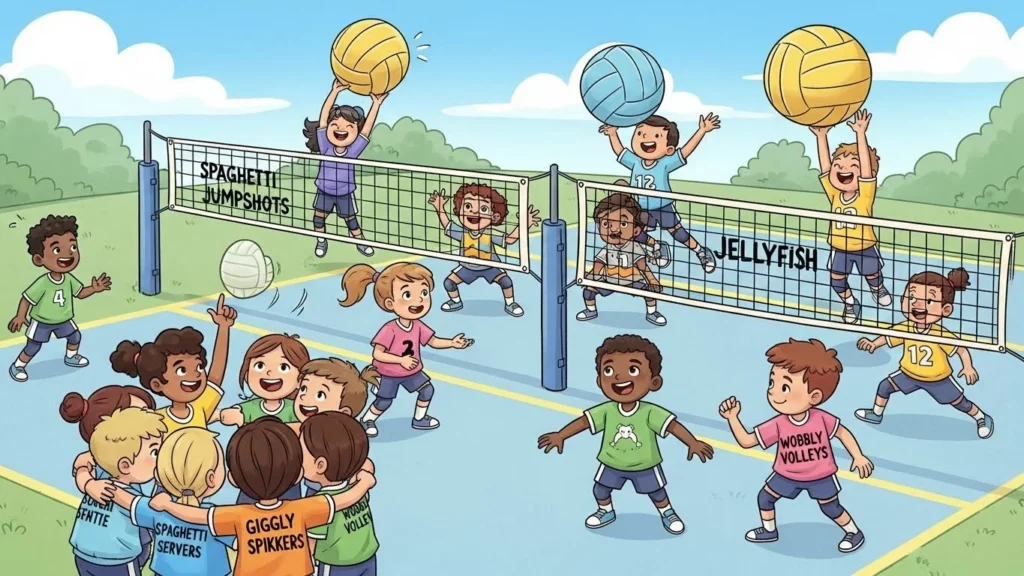 Funny Volleyball Squad Names