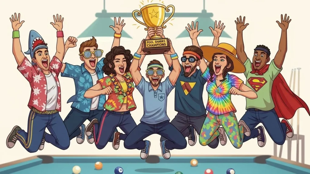 Funny pool team names for work