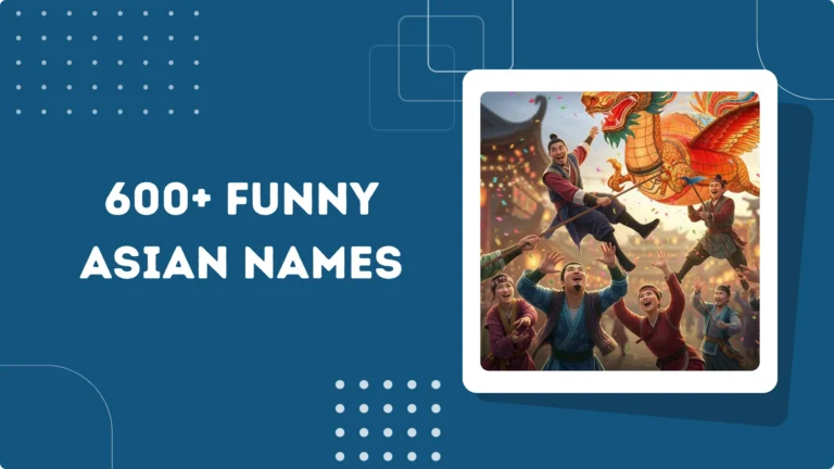 Funny Asian Names