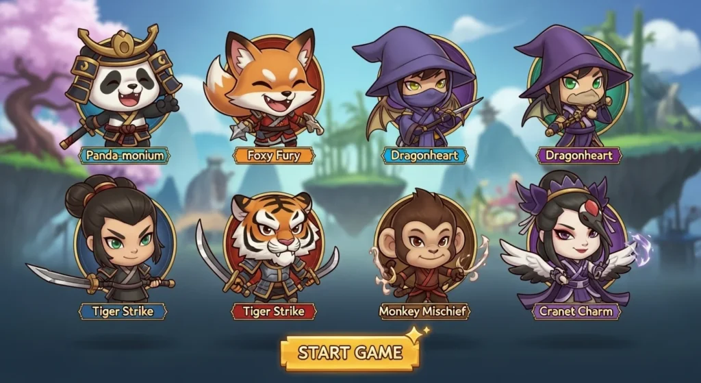 Funny Asian Names for Games