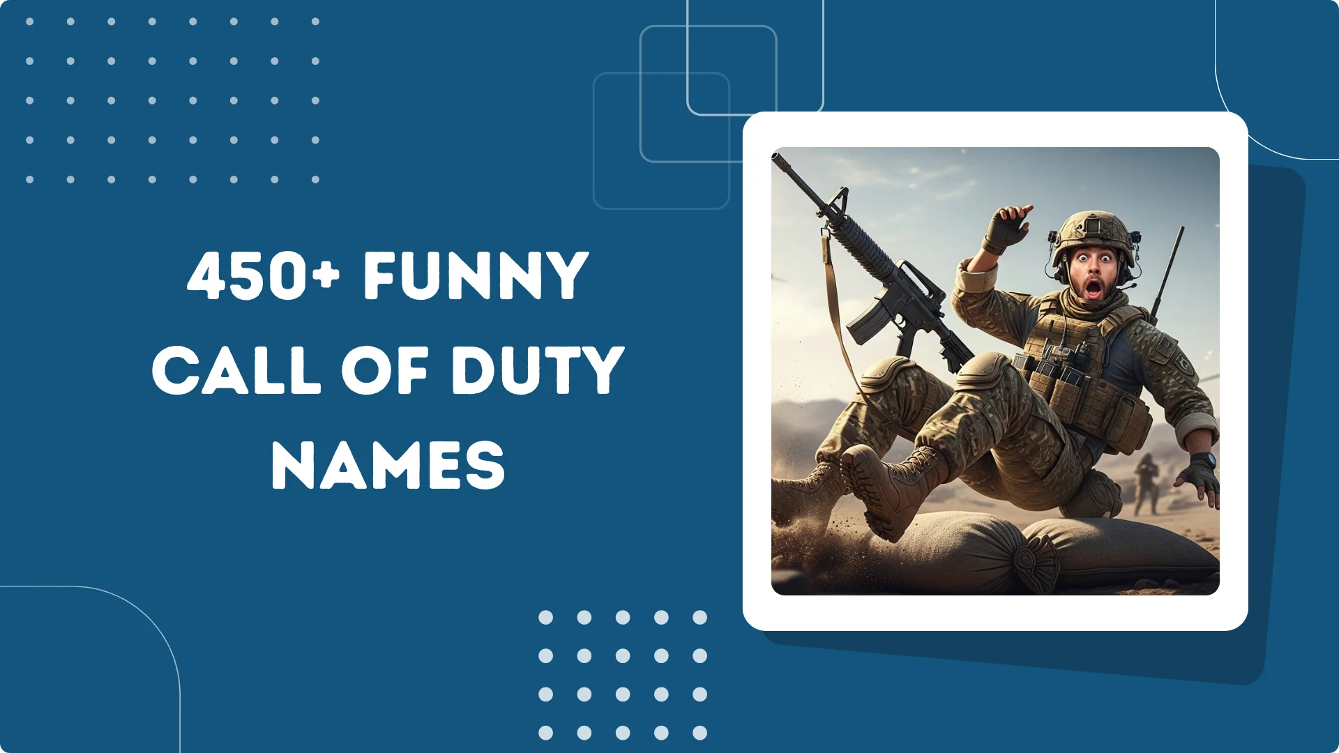 Funny Call of Duty Names