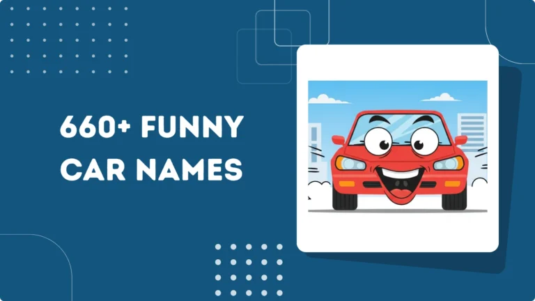Funny Car Names