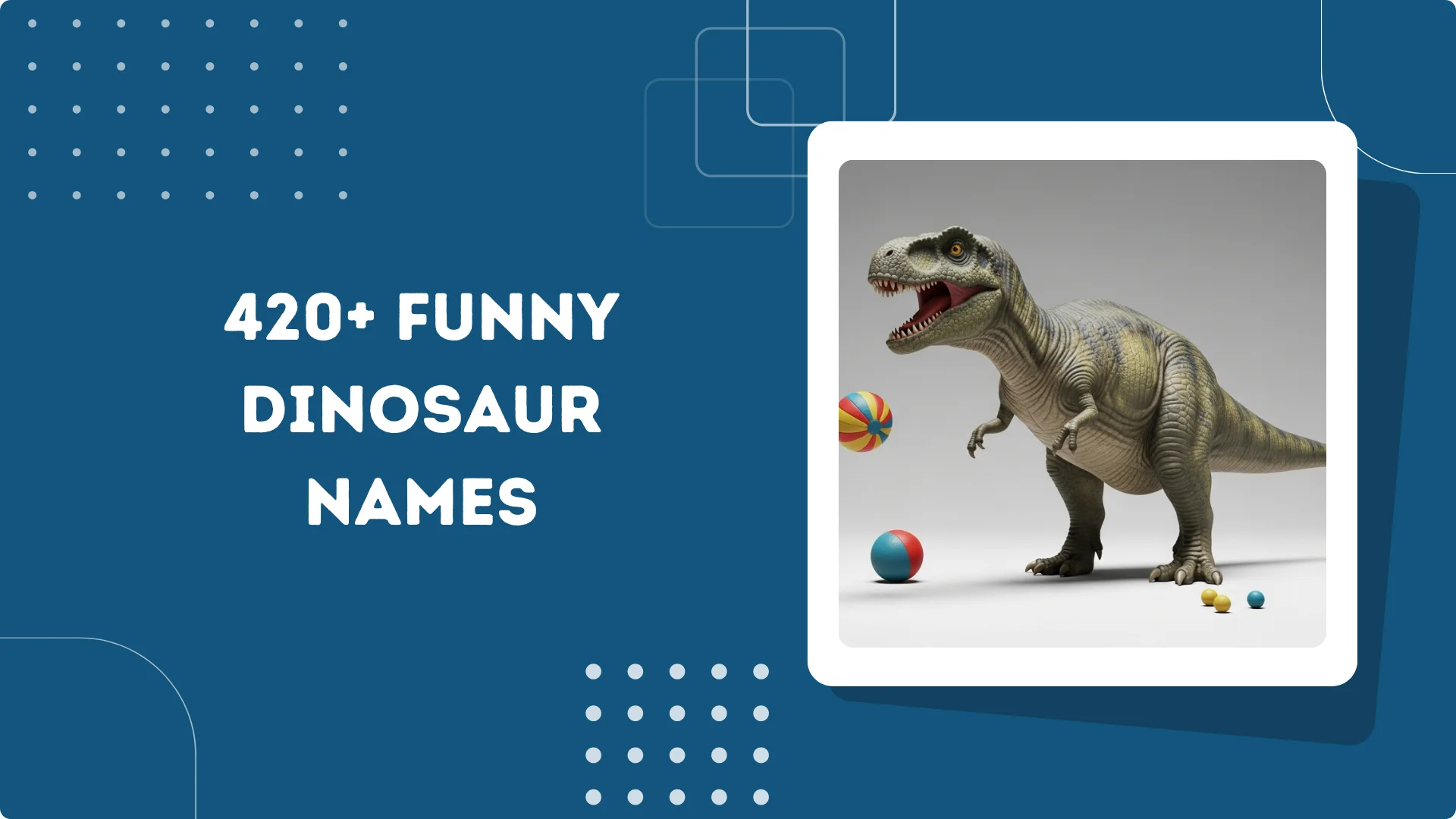 Funny Dinosaur Names