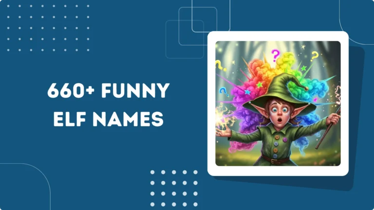 Funny Elf Names