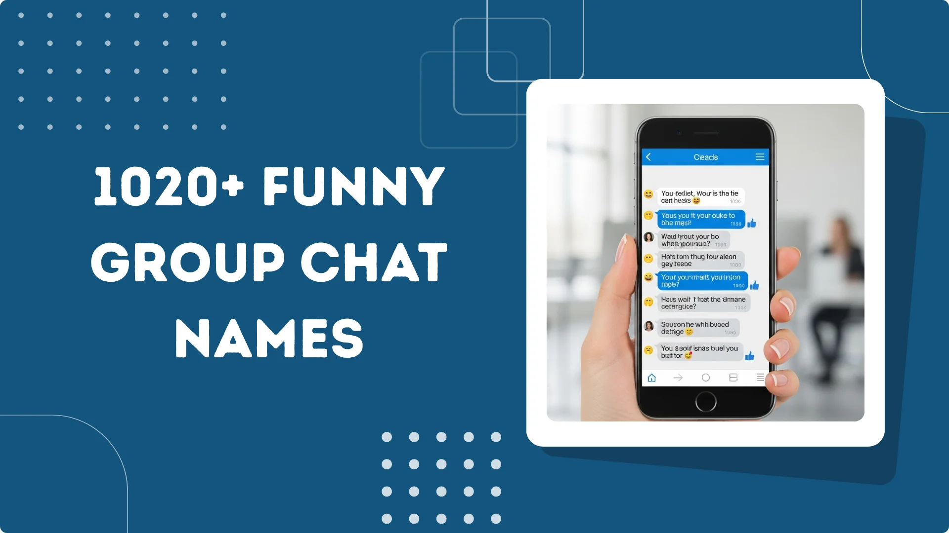 Funny Group Chat Names