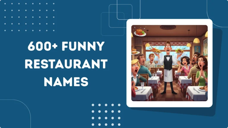 Funny Restaurant Names