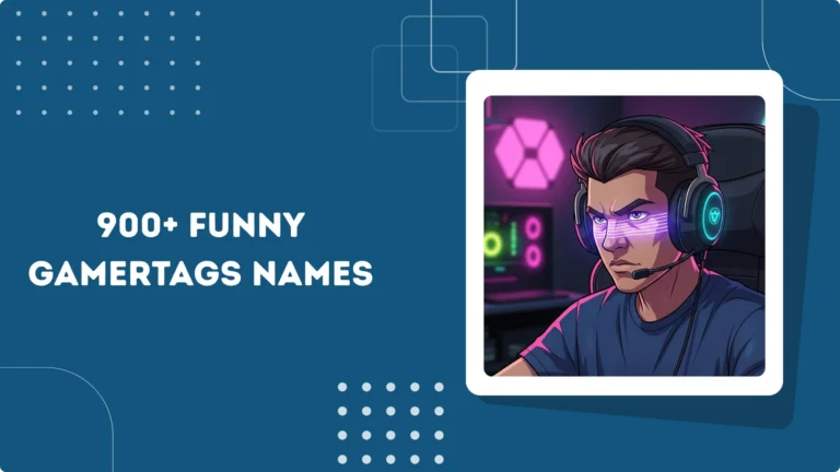 Funny Gamertags Names