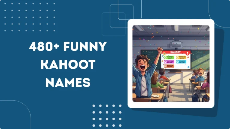 Funny Kahoot Names