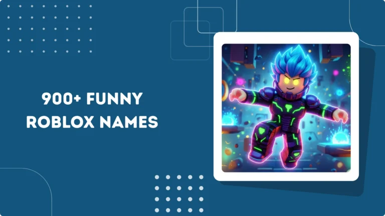 Funny Roblox Names