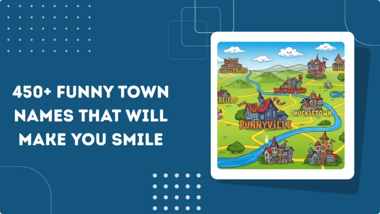 Funny Town Names