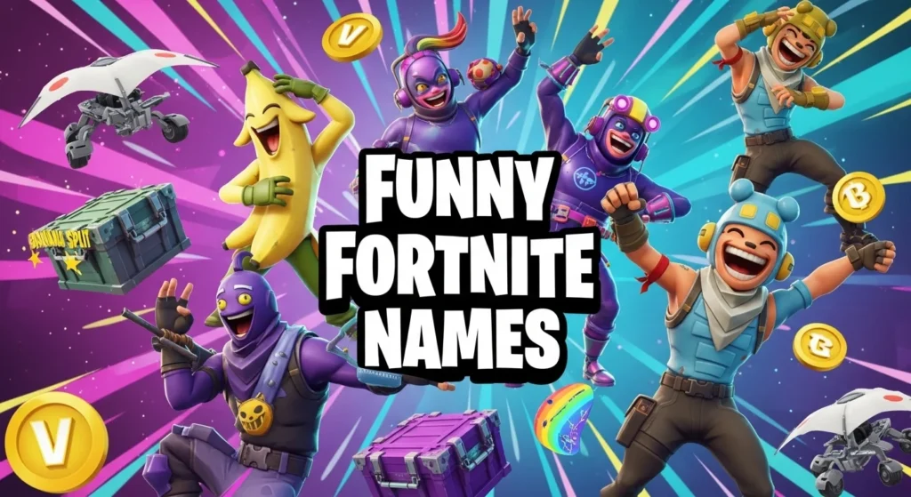 Funny Fortnite Names for Kids