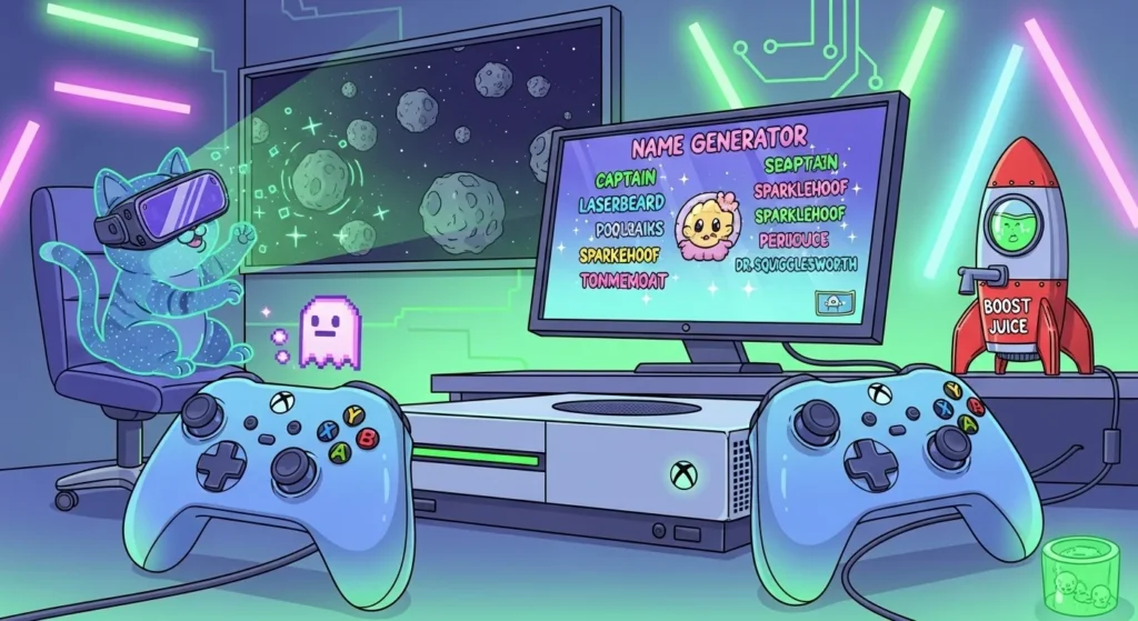 Funny Xbox Names Generator