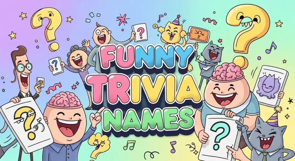 Funny Trivia Names Reddit