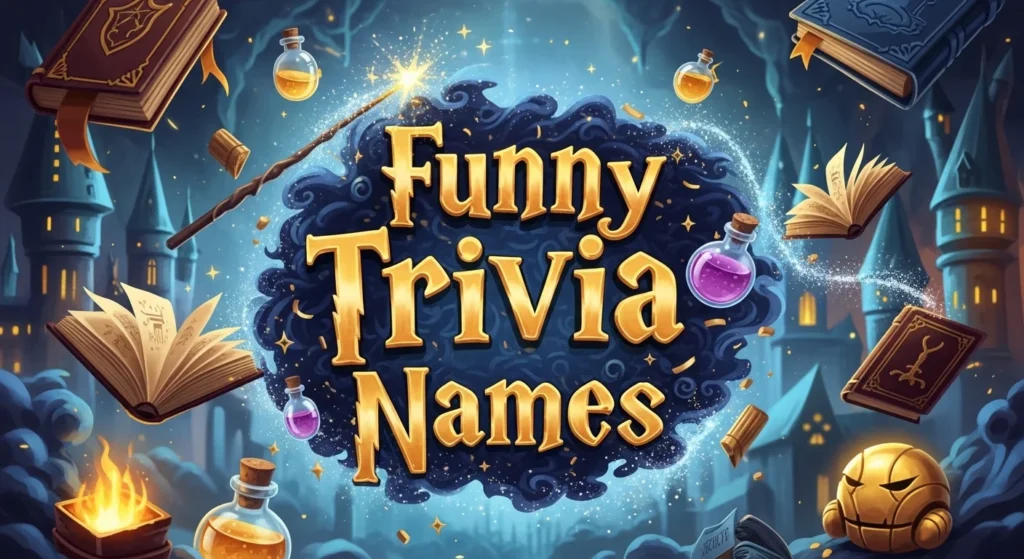 Harry Potter Funny Trivia Names