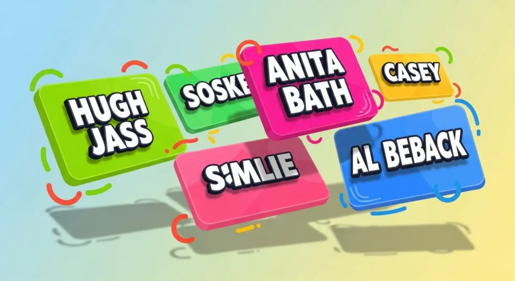 Funny Fake Names Dirty