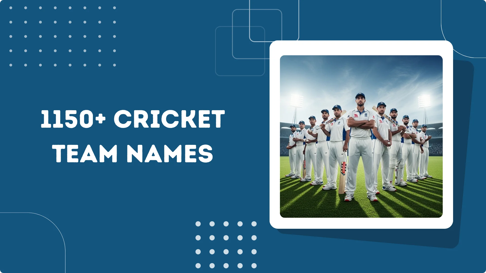 Cricket Team Names